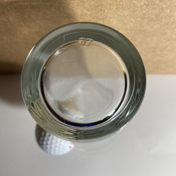 Ben Shot Novelty Pint Golf Glass with Embedded Titleist #4 Golf Ball 16 Oz - Picture 9 of 9